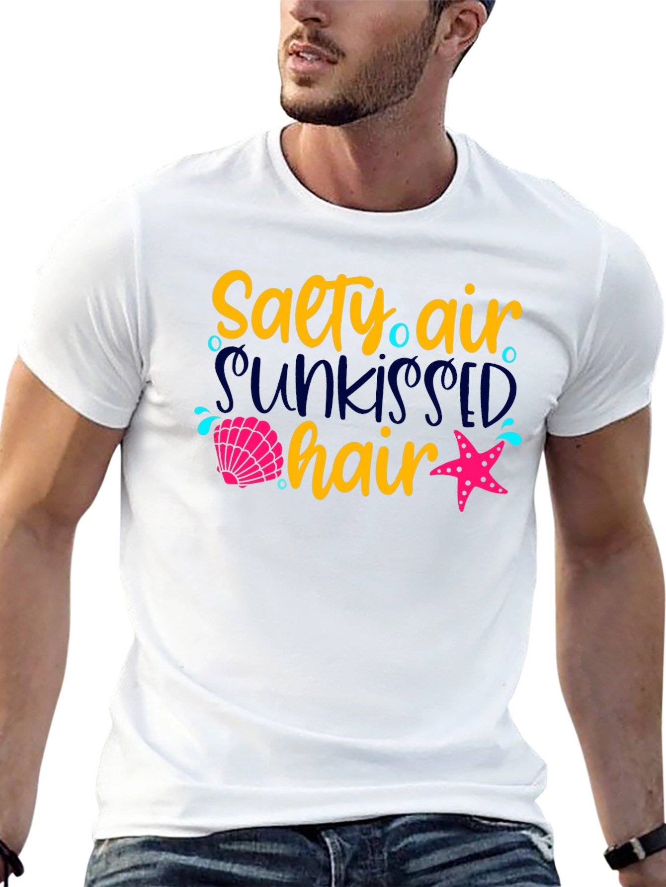 Salty Air Sunkissed Hair Graphic Tee
