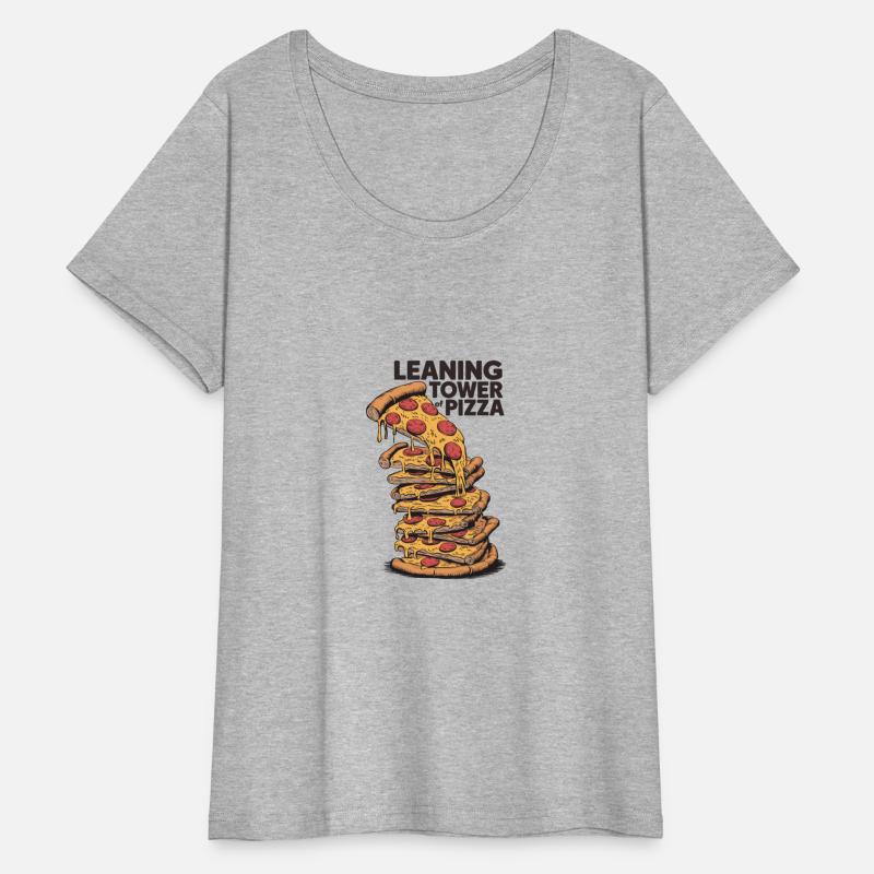 Leaning Tower of Pizza for a Pizza Lovers