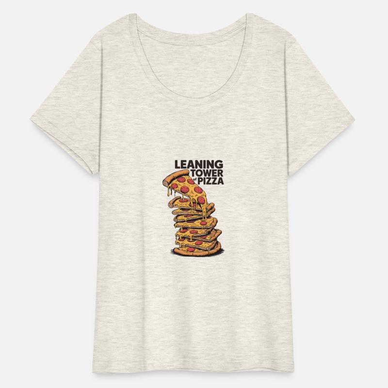 Leaning Tower of Pizza for a Pizza Lovers