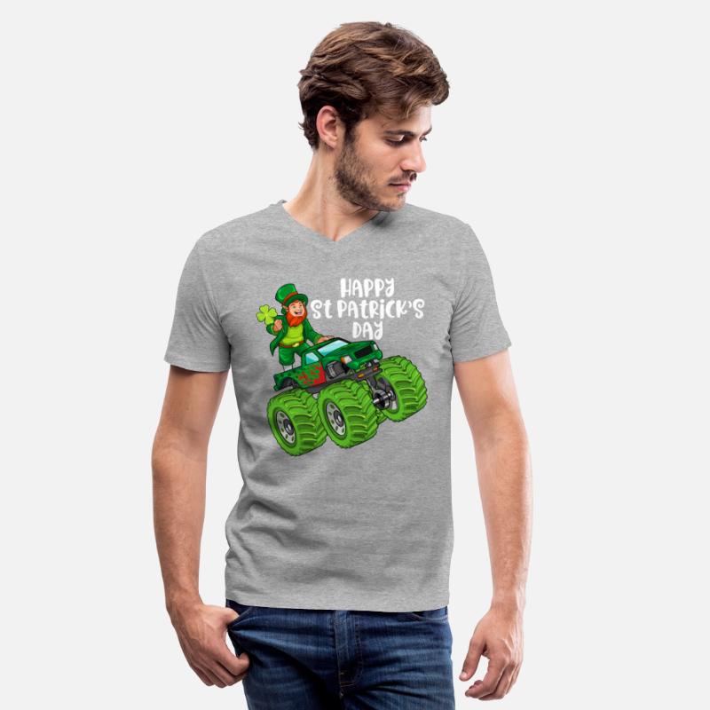 Leprechaun Monster Truck Shamrock St Patricks Day