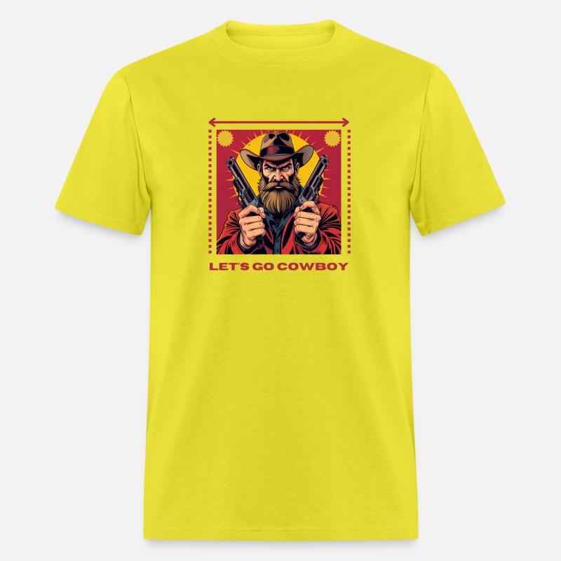 Lets Go Cowboy Pop Art
