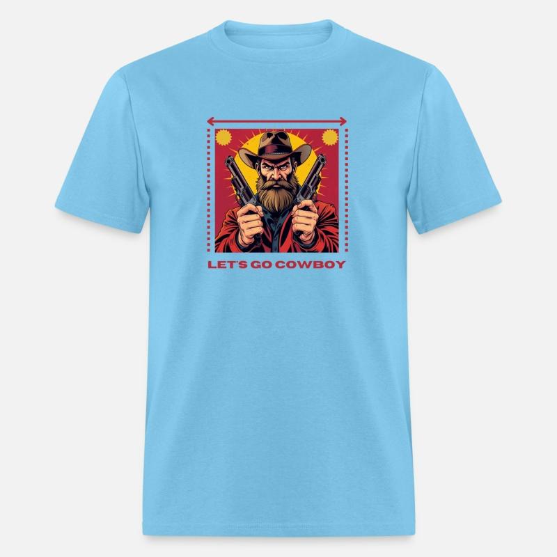 Lets Go Cowboy Pop Art