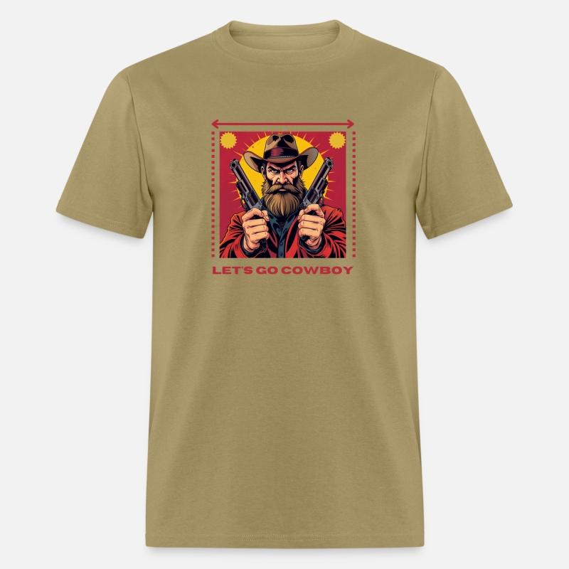 Lets Go Cowboy Pop Art