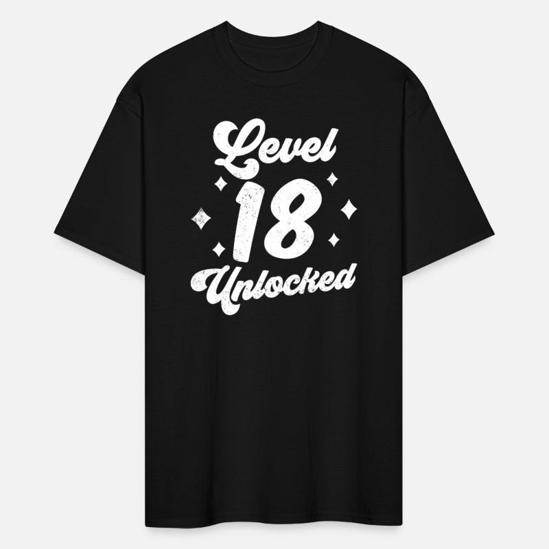 Level 18 Unlocked Party Birthday Eighteen