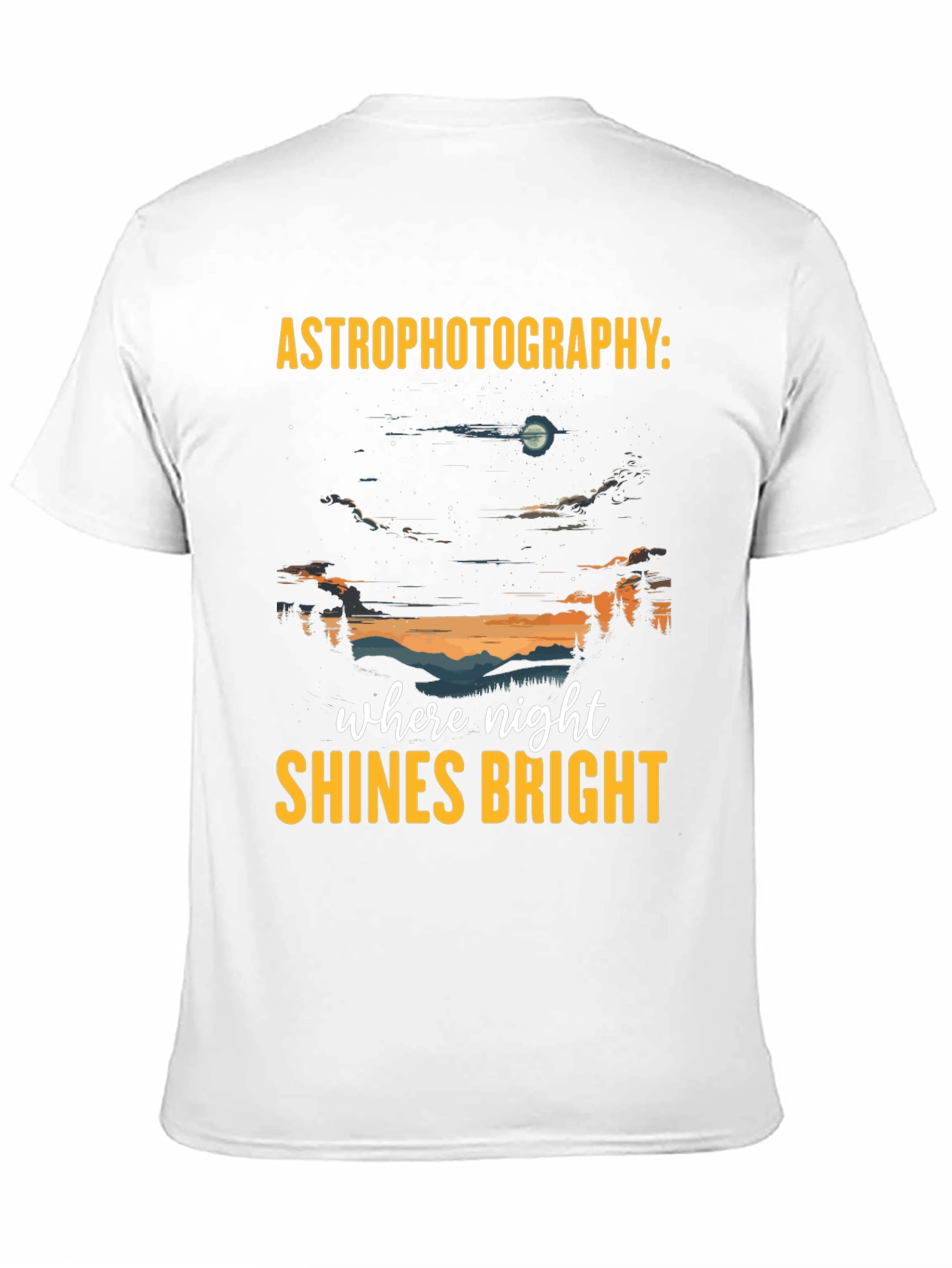 Astrophotography T-Shirt: Night Sky Graphic Tee