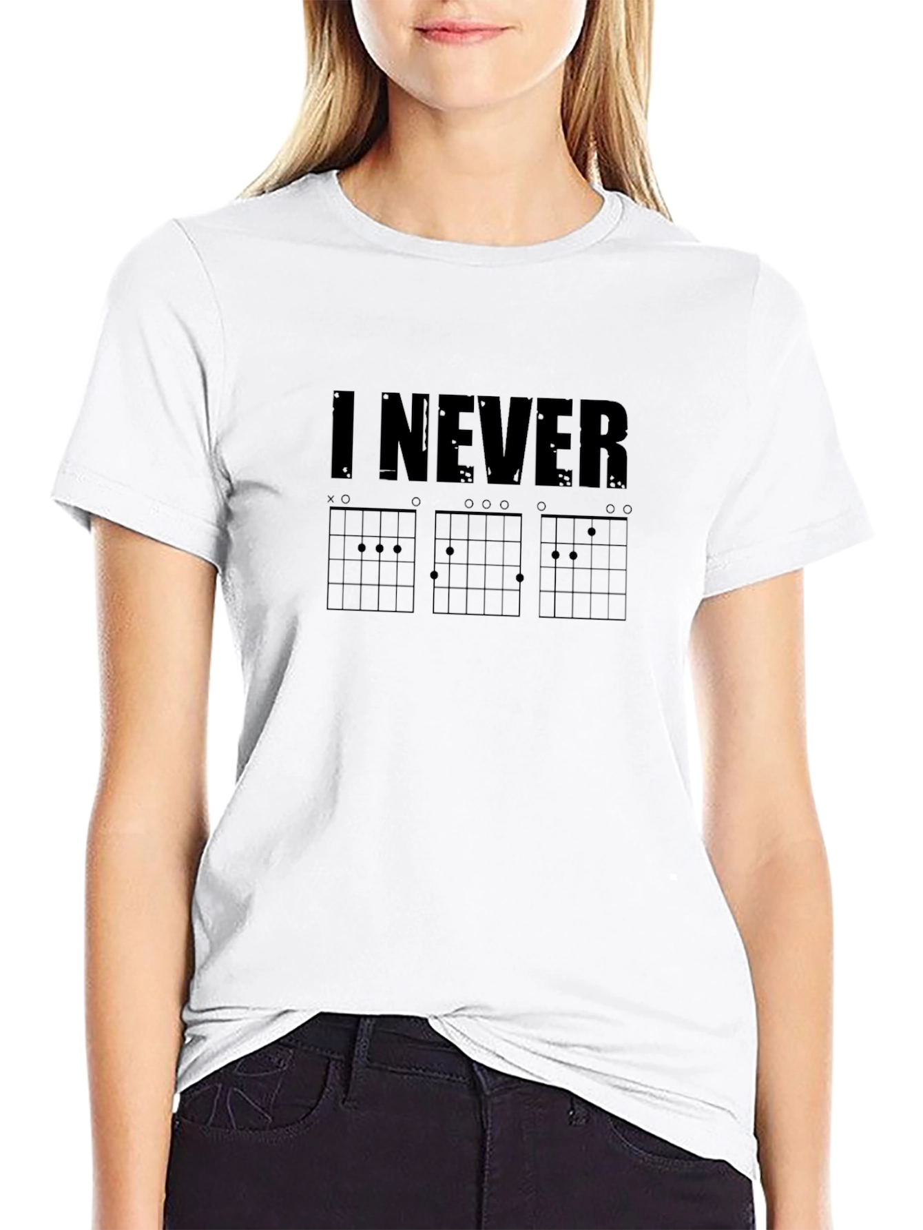 I Never Fret Black T-Shirt