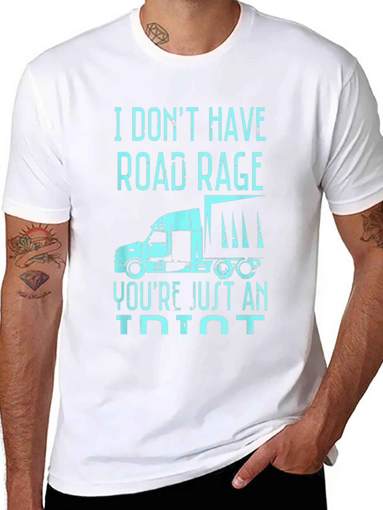 Funny Trucker Road Rage T-Shirt