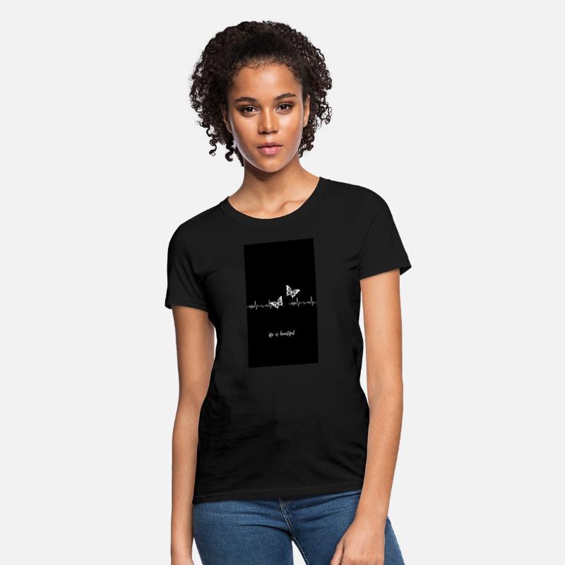 Life is beautiful with two butterflies