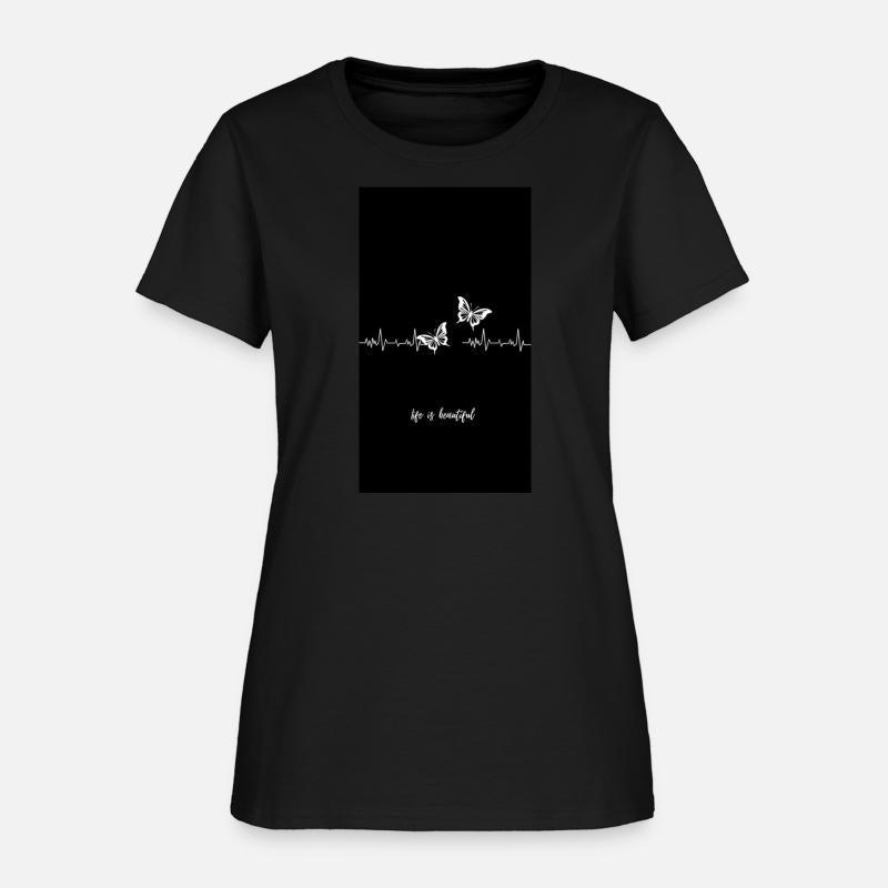 Life is beautiful with two butterflies