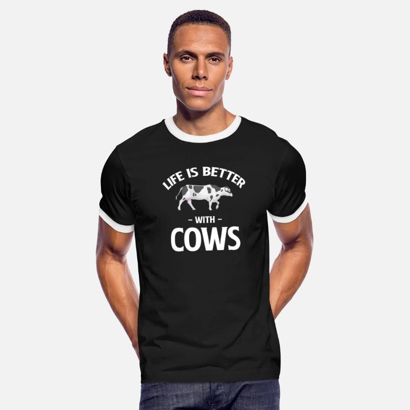 Life Is Better With Cows Cattle Farmer Hereford