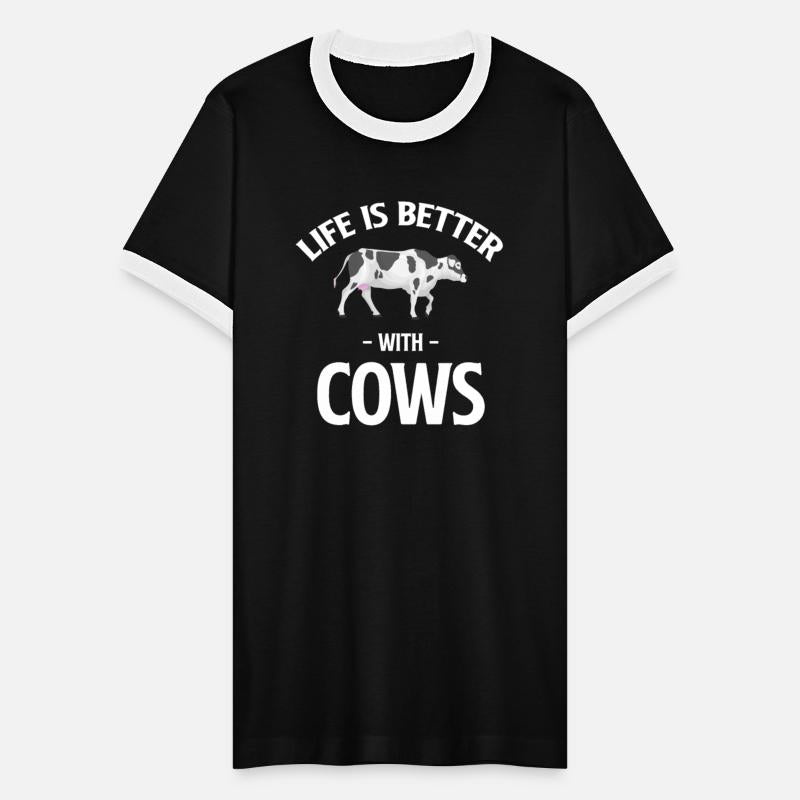 Life Is Better With Cows Cattle Farmer Hereford