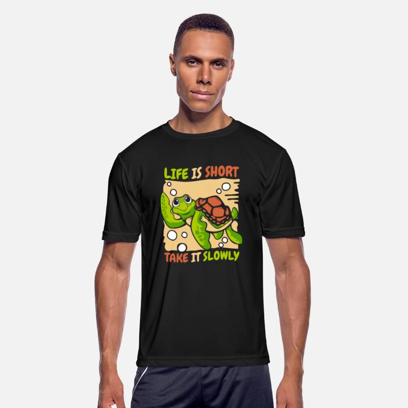 Life Is Short Take It Slowly Red-Eared Slider