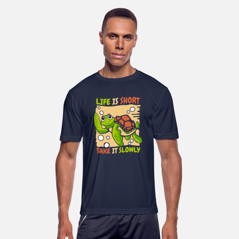 Life Is Short Take It Slowly Red-Eared Slider