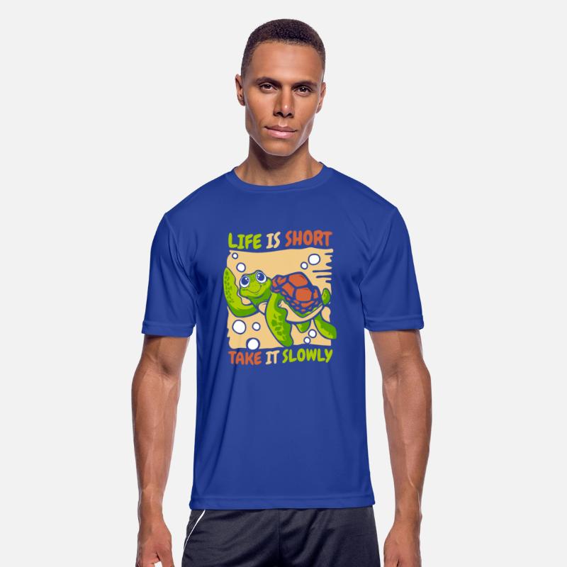 Life Is Short Take It Slowly Red-Eared Slider