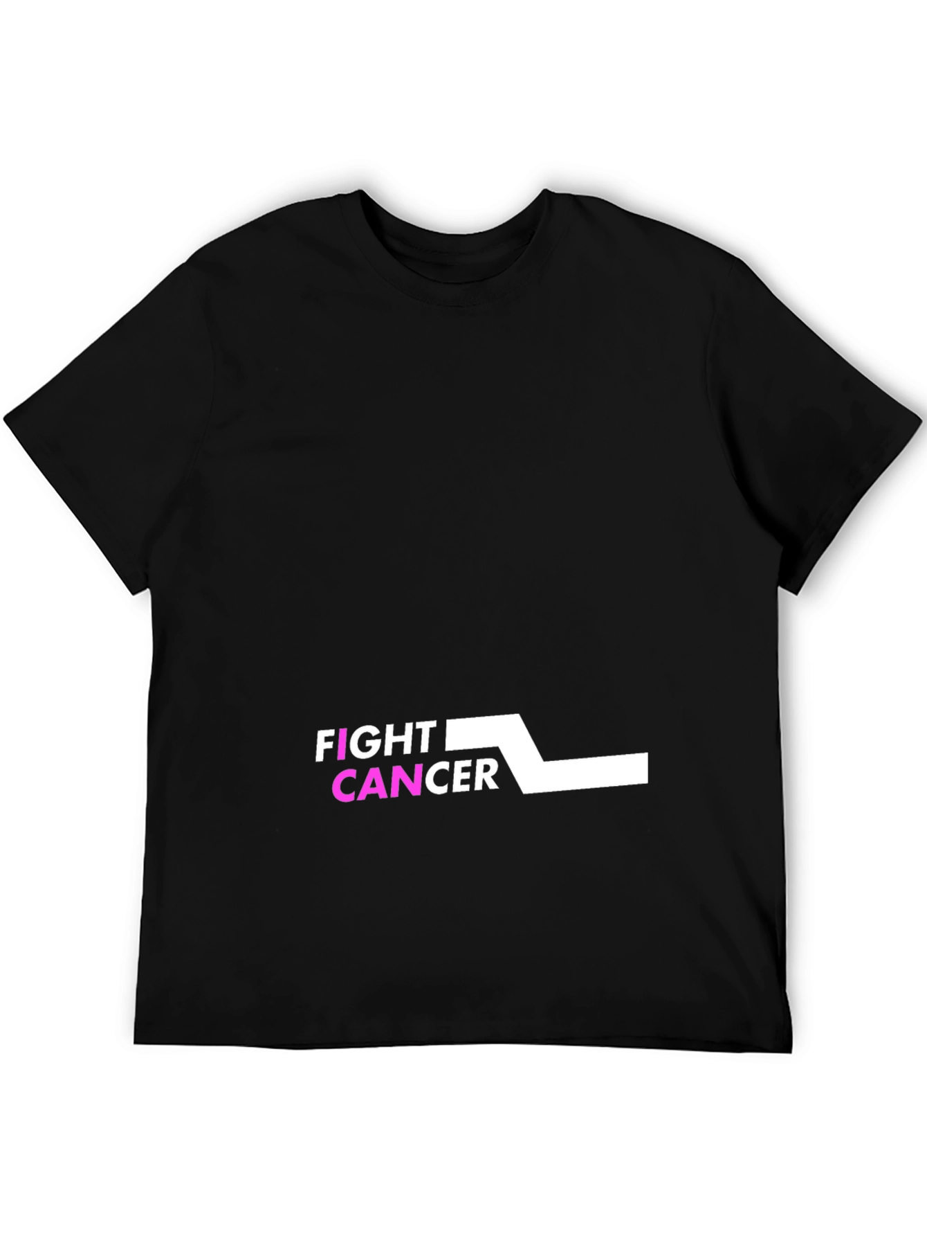 Fight Cancer Black Tee