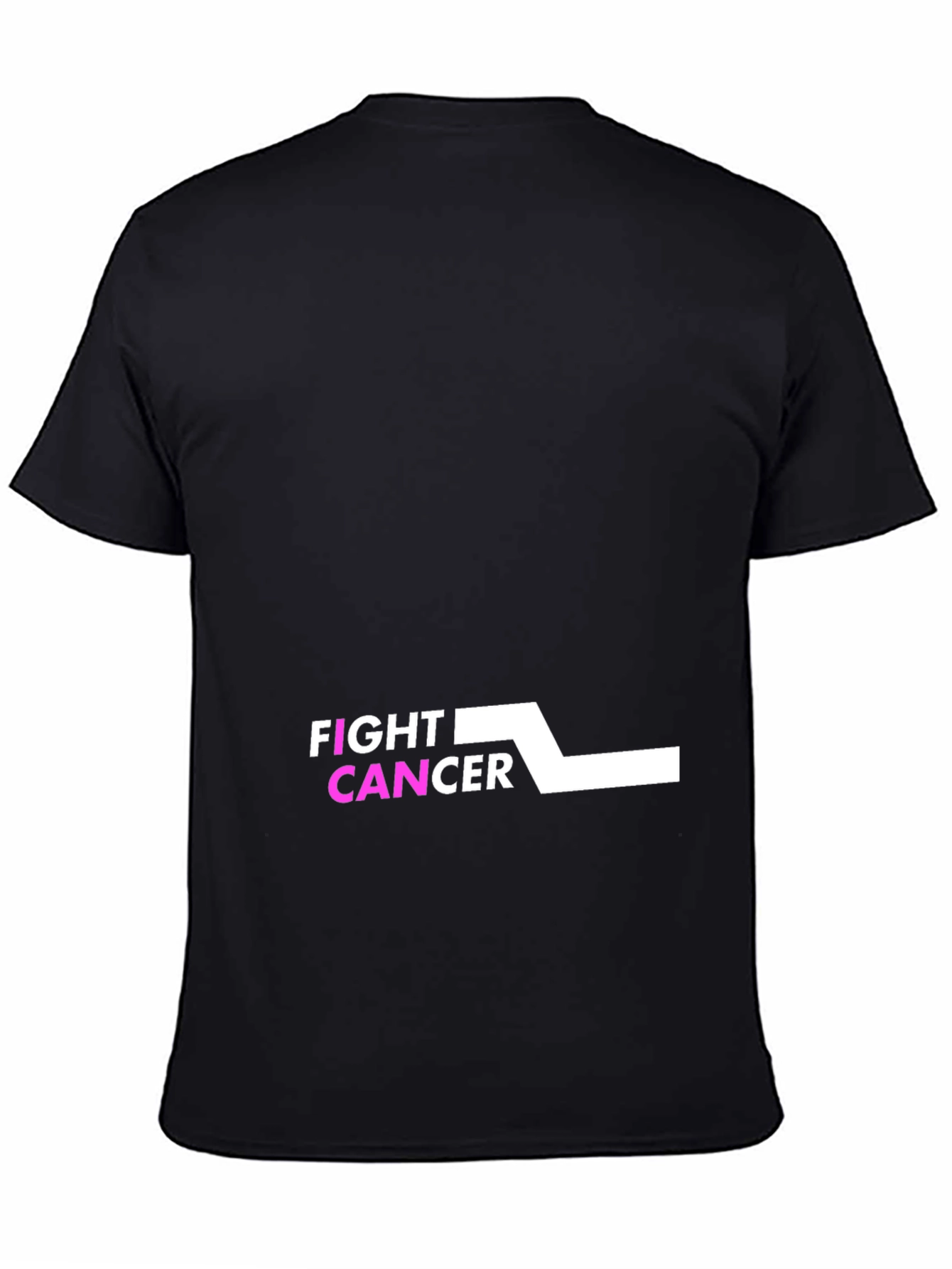 Fight Cancer Black Tee