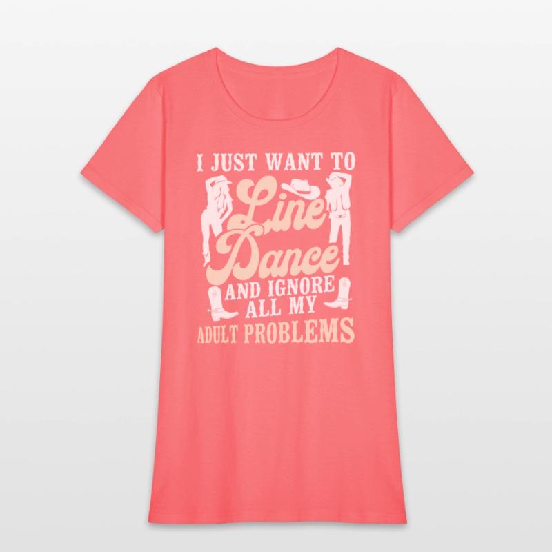 Line Dancing Dance Teacher I Just Want To Line