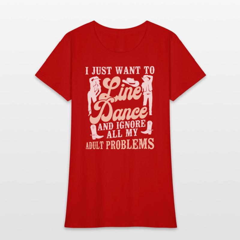 Line Dancing Dance Teacher I Just Want To Line