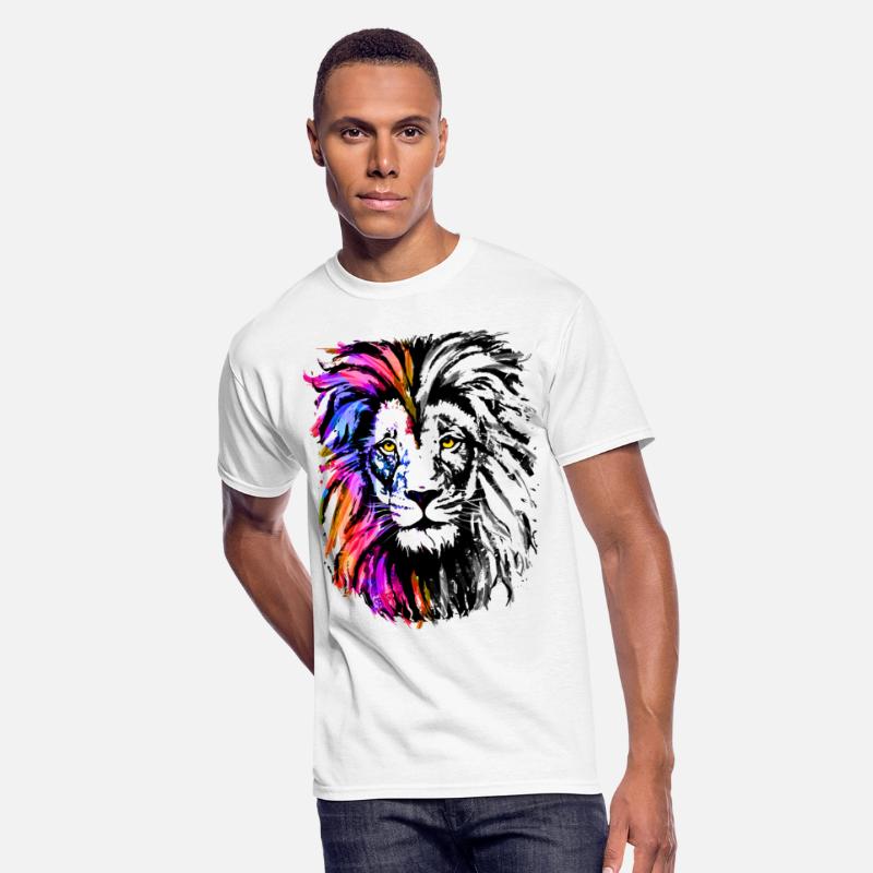 Lion Head Portrait Drawing - Cool Lion
