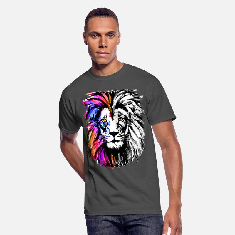 Lion Head Portrait Drawing - Cool Lion