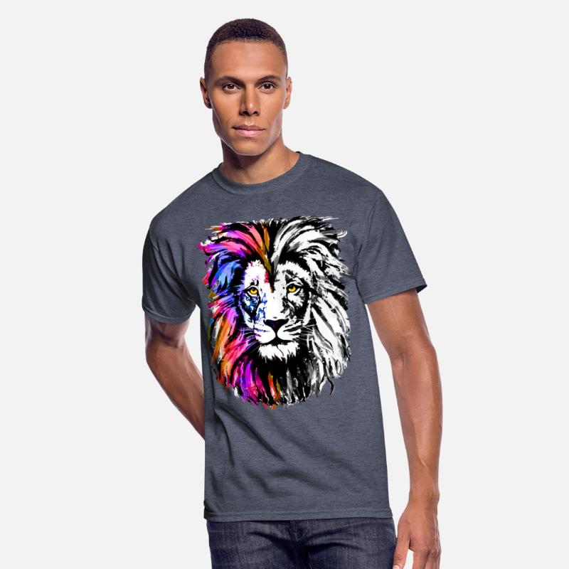 Lion Head Portrait Drawing - Cool Lion