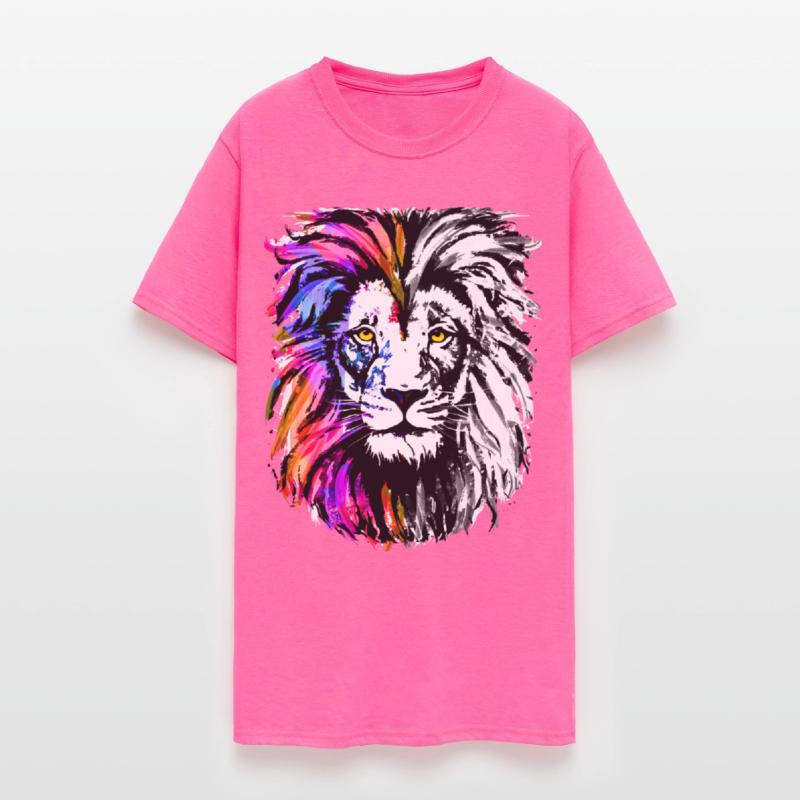 Lion Head Portrait Drawing - Cool Lion