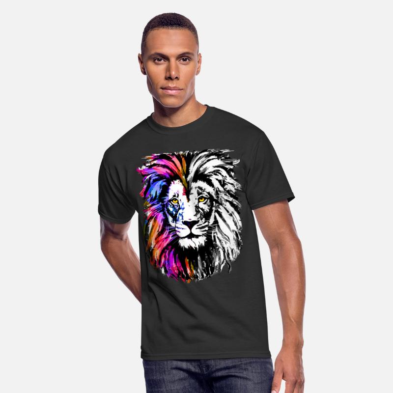 Lion Head Portrait Drawing - Cool Lion