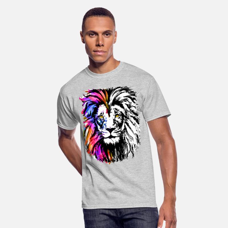 Lion Head Portrait Drawing - Cool Lion
