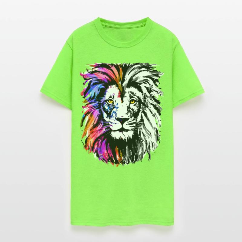 Lion Head Portrait Drawing - Cool Lion