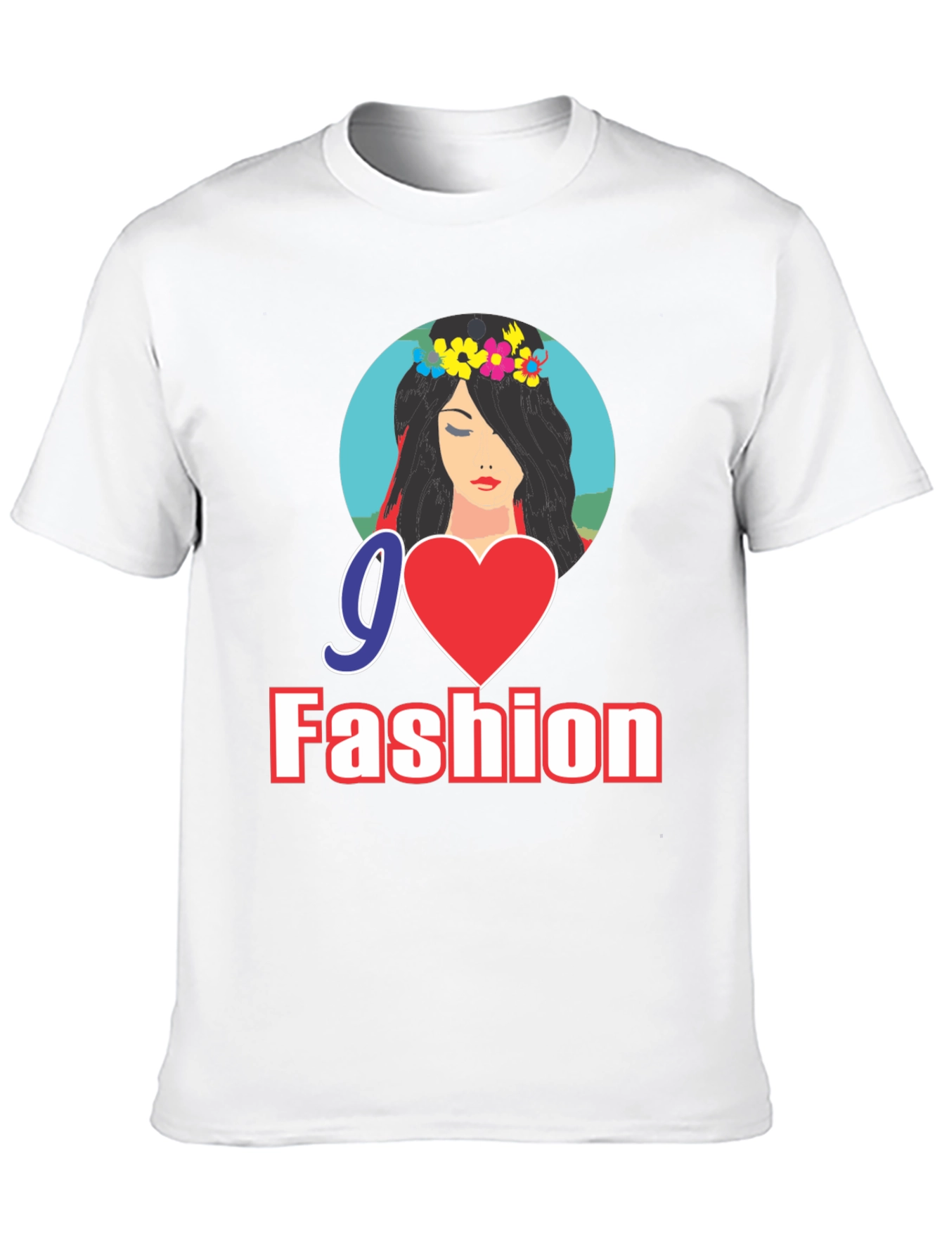 Go Fashion Black Graphic Tee