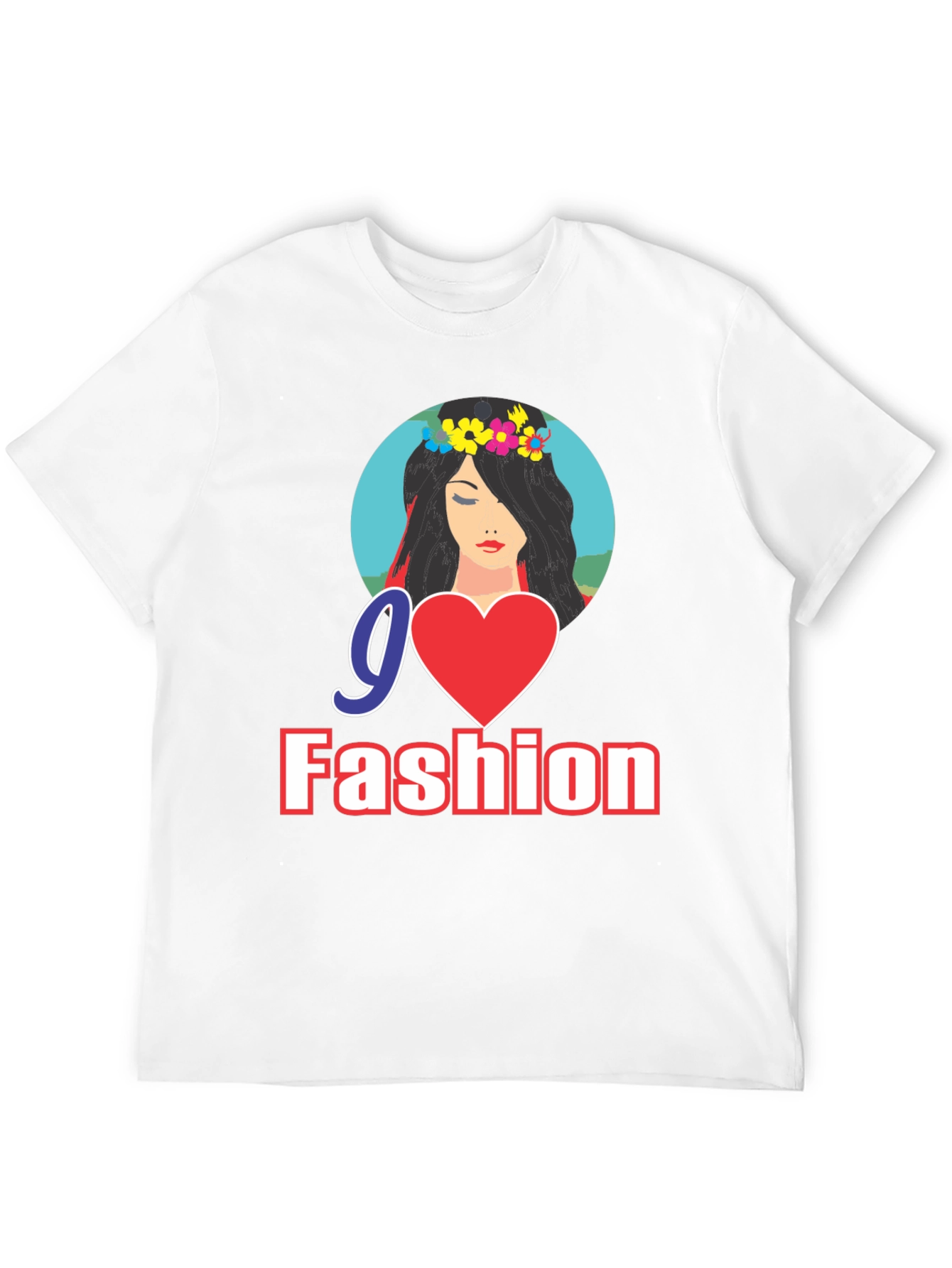 Go Fashion Black Graphic Tee