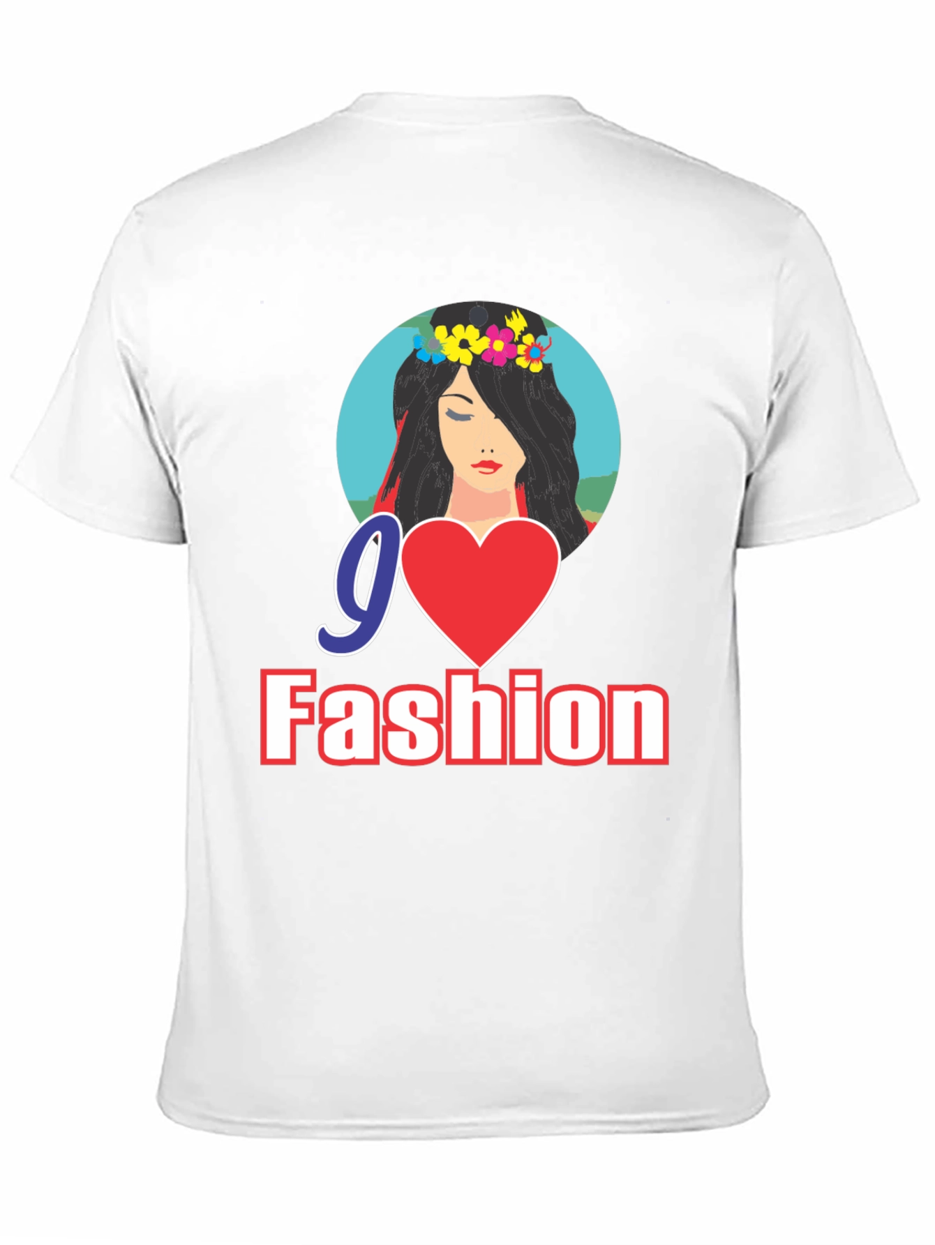 Go Fashion Black Graphic Tee