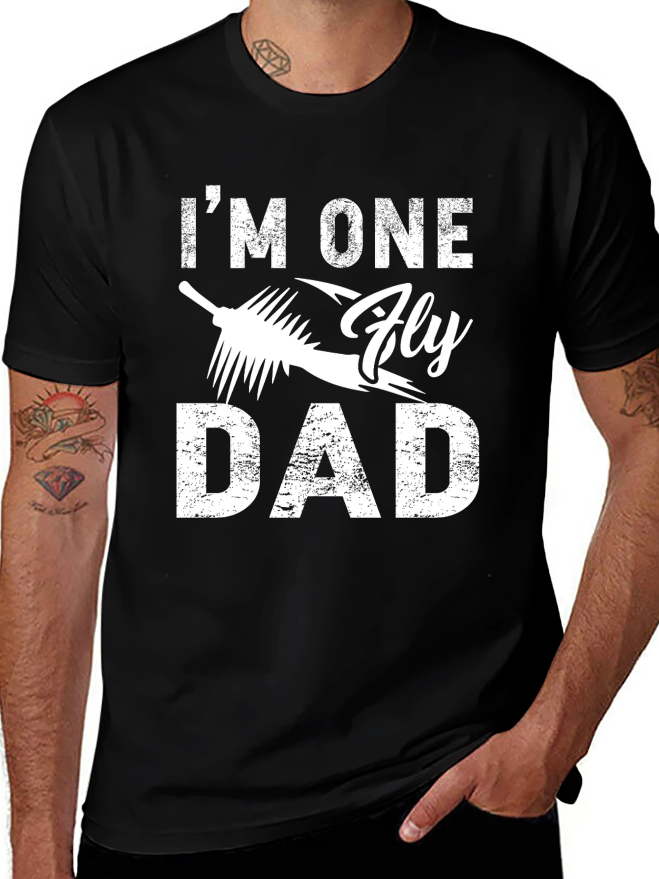 Fly Fishing Dad T-Shirt - Gift for Fisherman