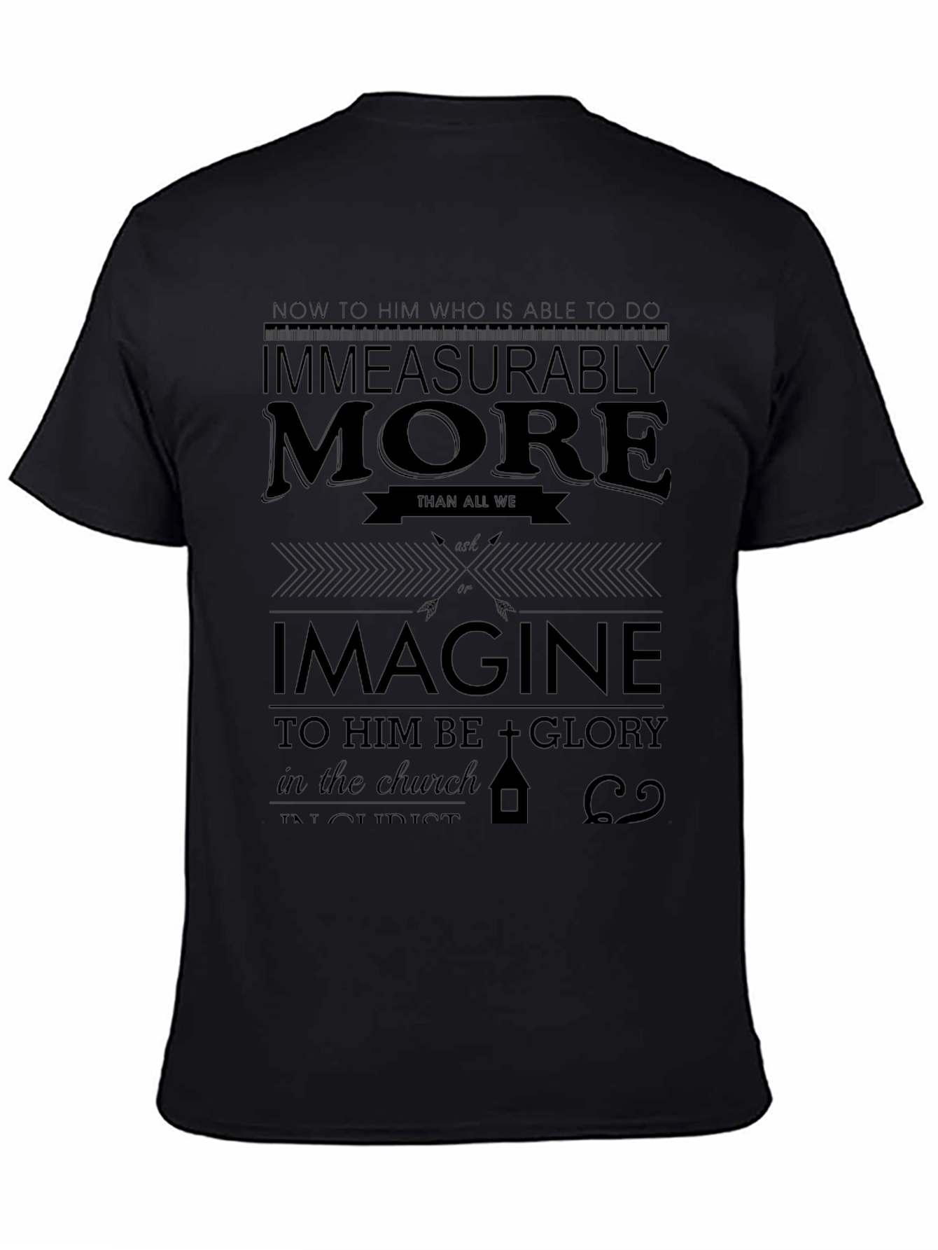 Inspirational Christian T-Shirt - Immeasurably More