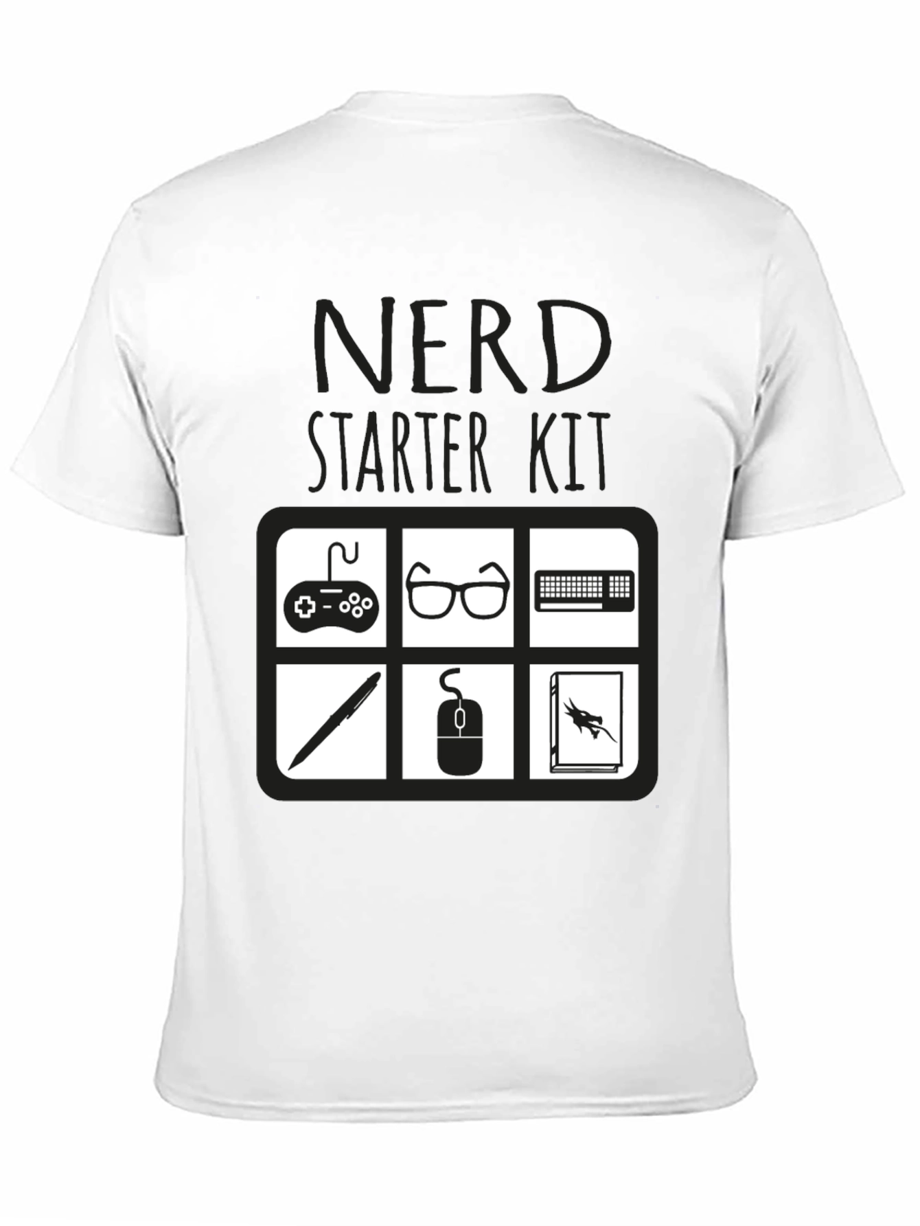 Nerd Starter Kit T-Shirt - Geeky Gamer Tee