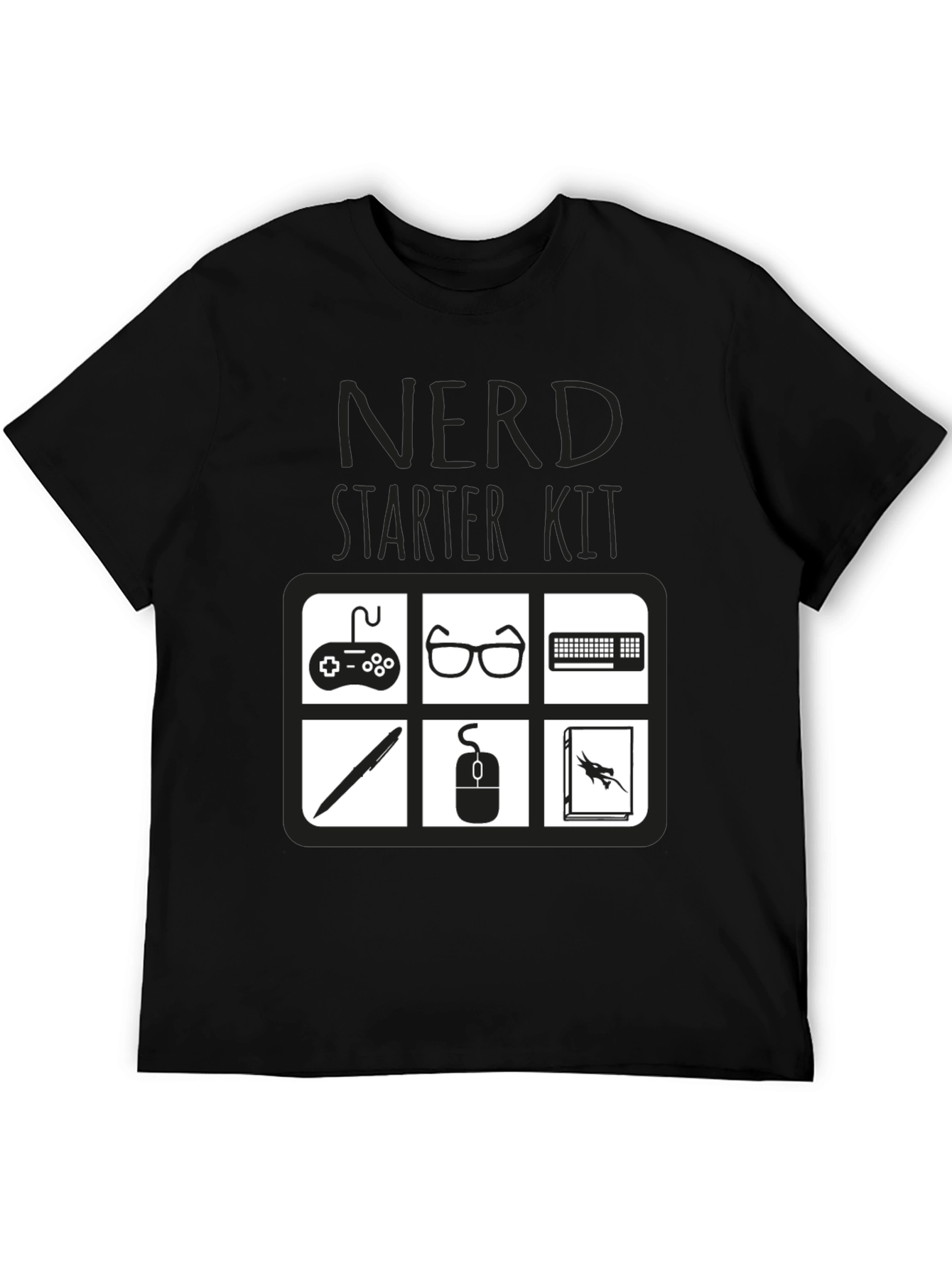 Nerd Starter Kit T-Shirt - Geeky Gamer Tee