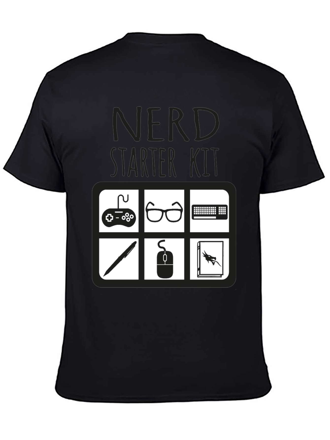 Nerd Starter Kit T-Shirt - Geeky Gamer Tee