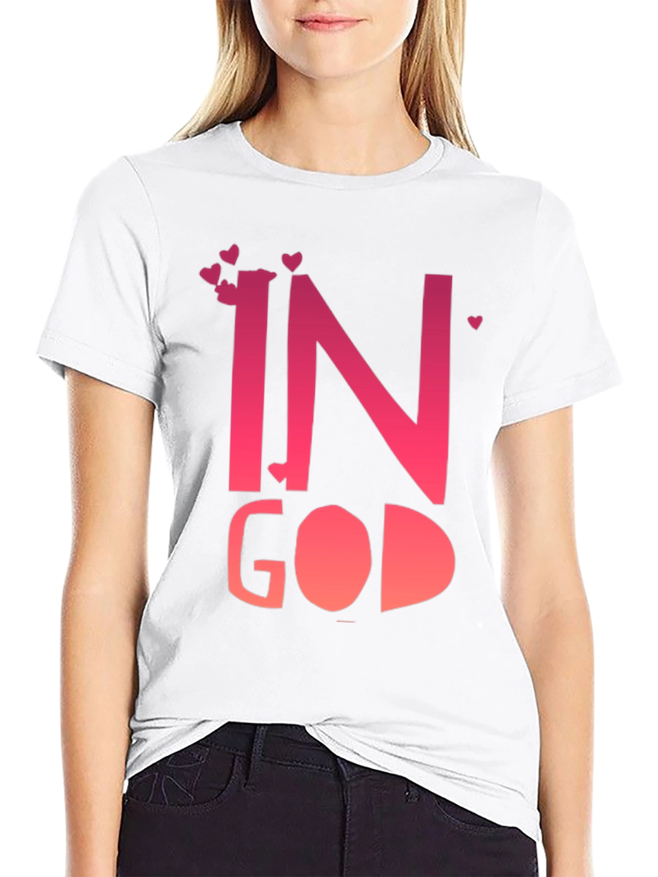 In God T-Shirt Love Faith Spiritual Graphic Tee