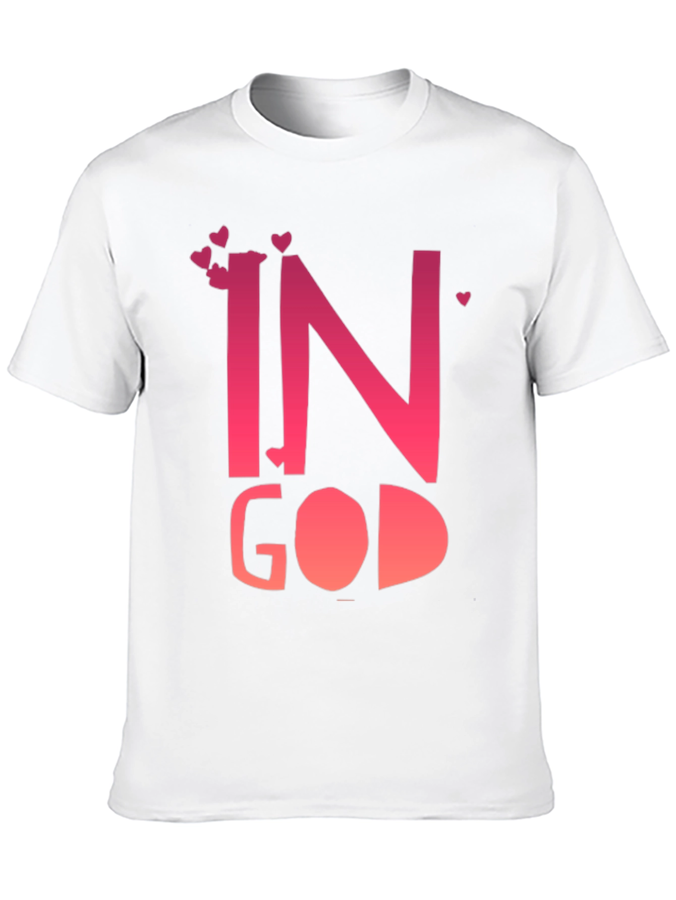 In God T-Shirt Love Faith Spiritual Graphic Tee