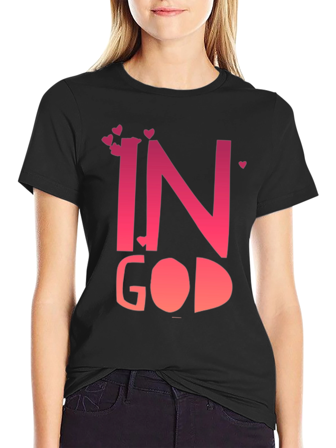 In God T-Shirt Love Faith Spiritual Graphic Tee