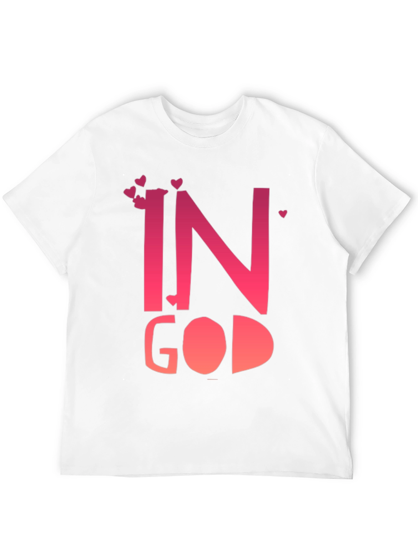 In God T-Shirt Love Faith Spiritual Graphic Tee