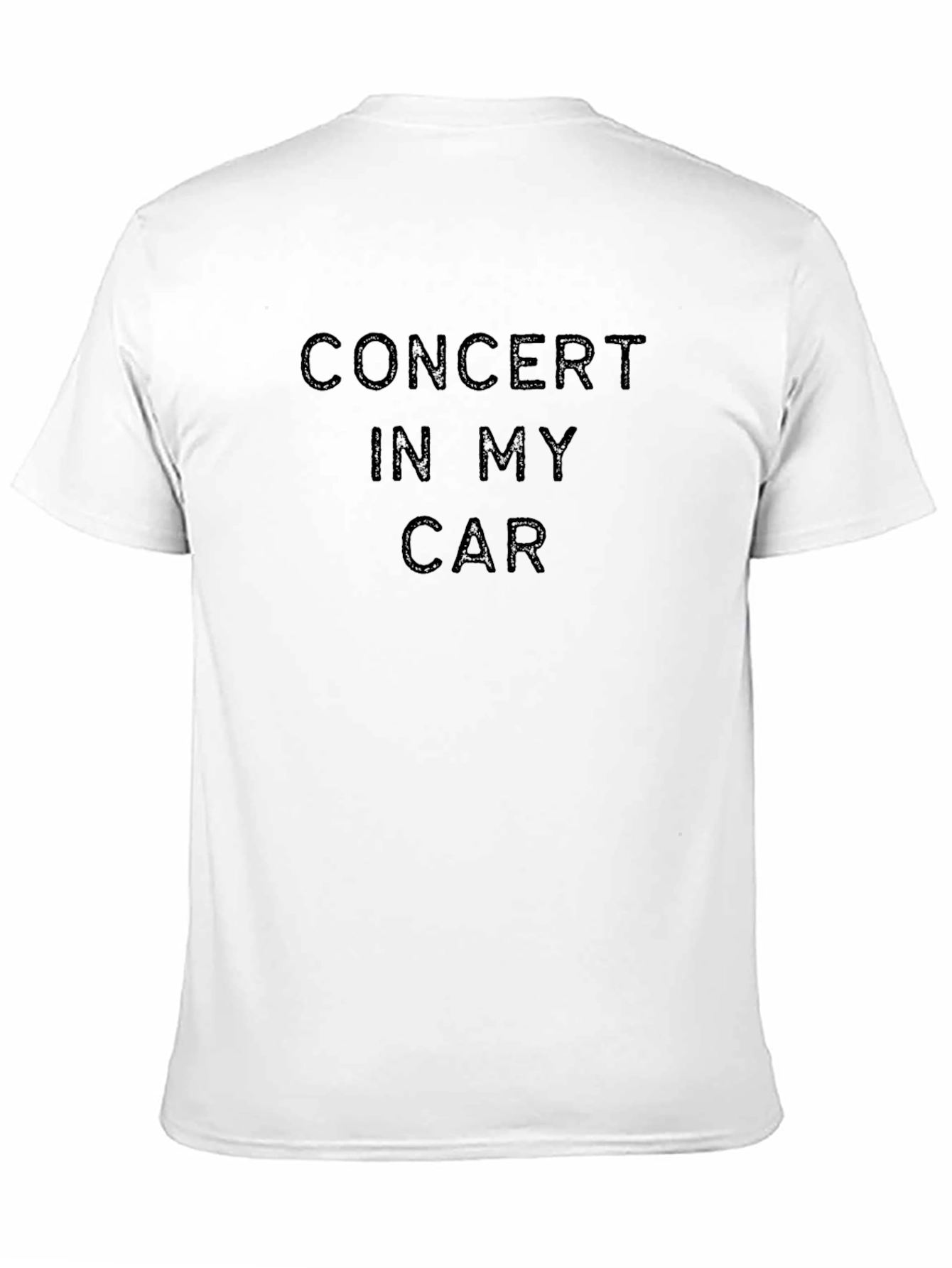 Concert In My Car Black Tee