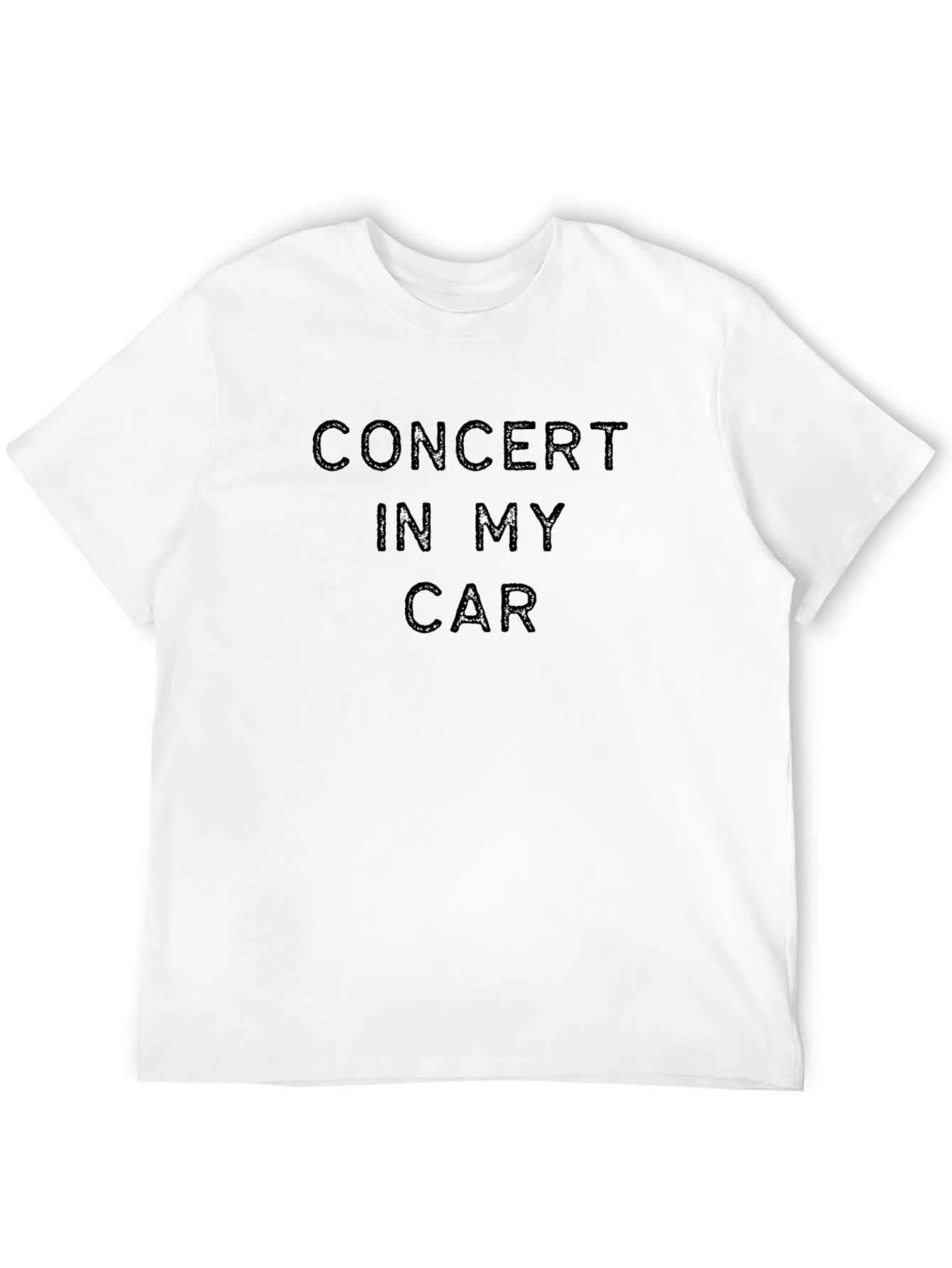 Concert In My Car Black Tee