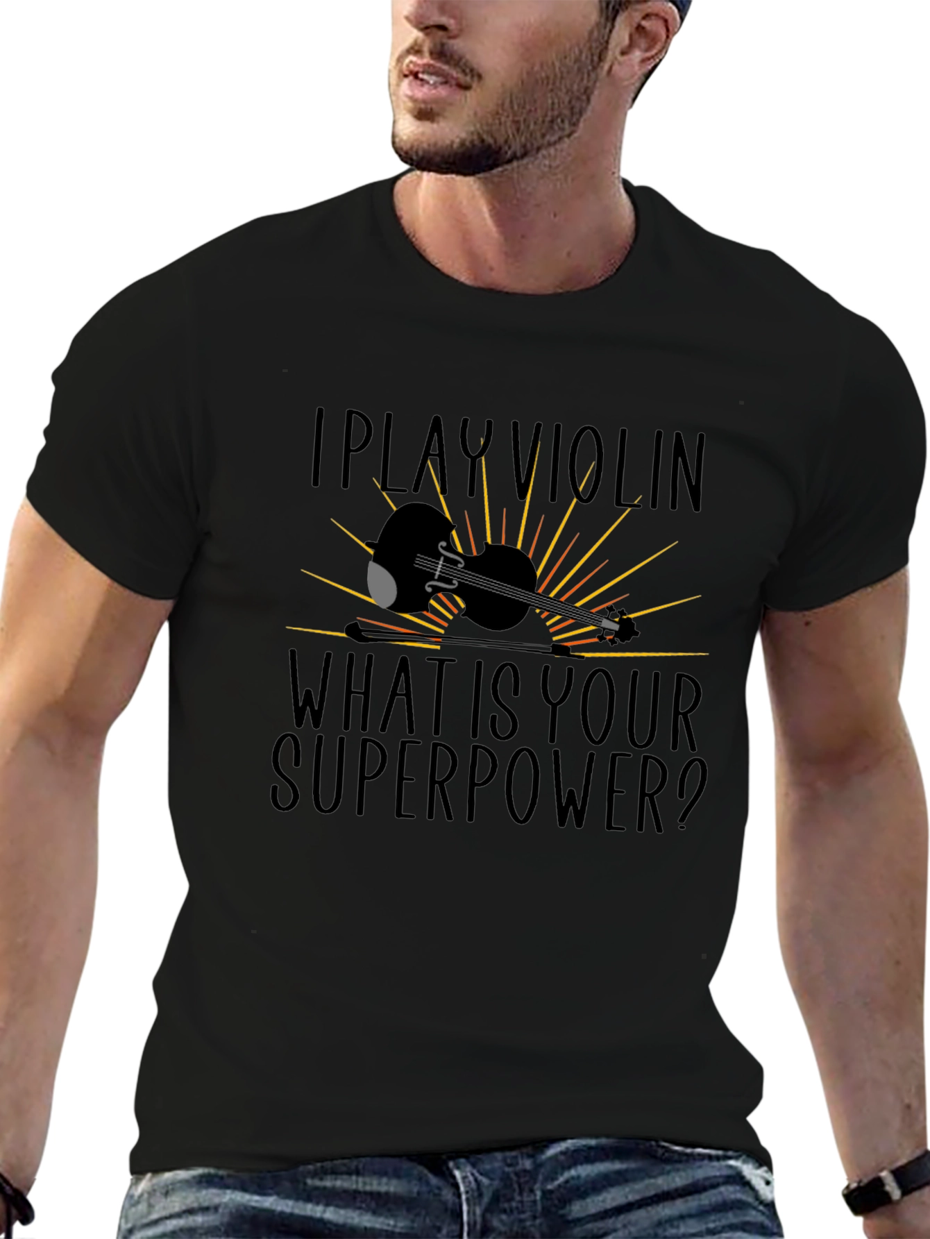 I Play Violin What Is Your Superpower T-Shirt