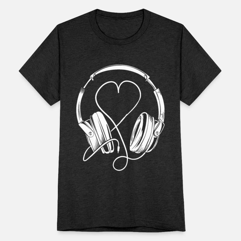 Love Music Headset Dancing For Life