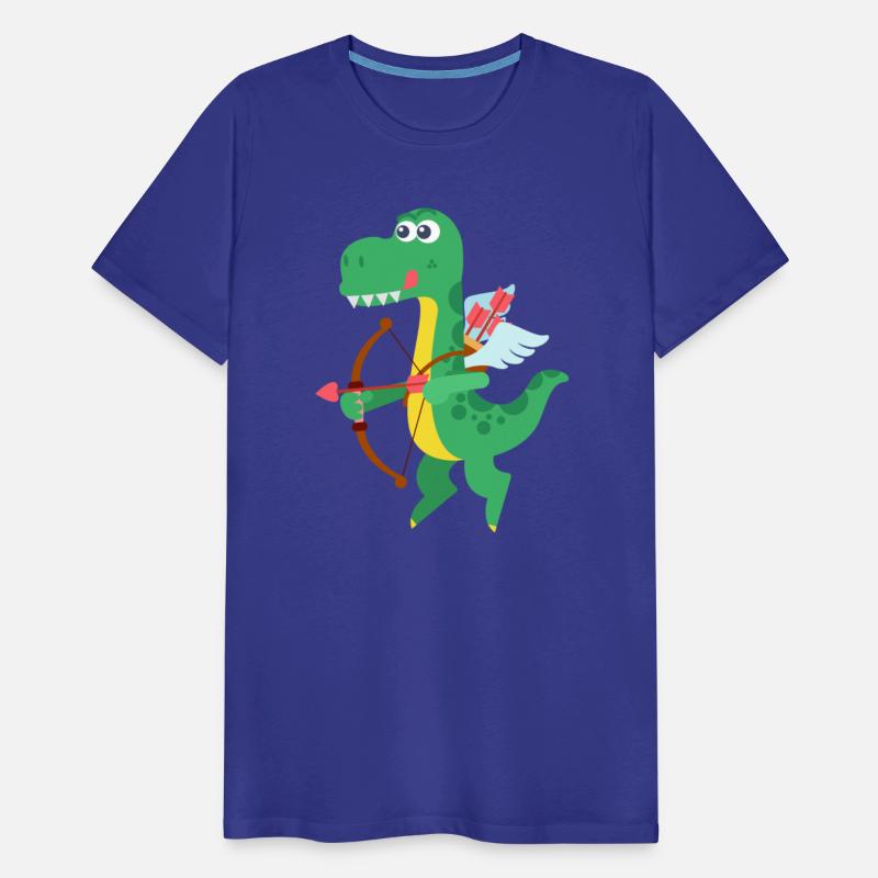 Lovely Dinosaur cupid in Valentine's day