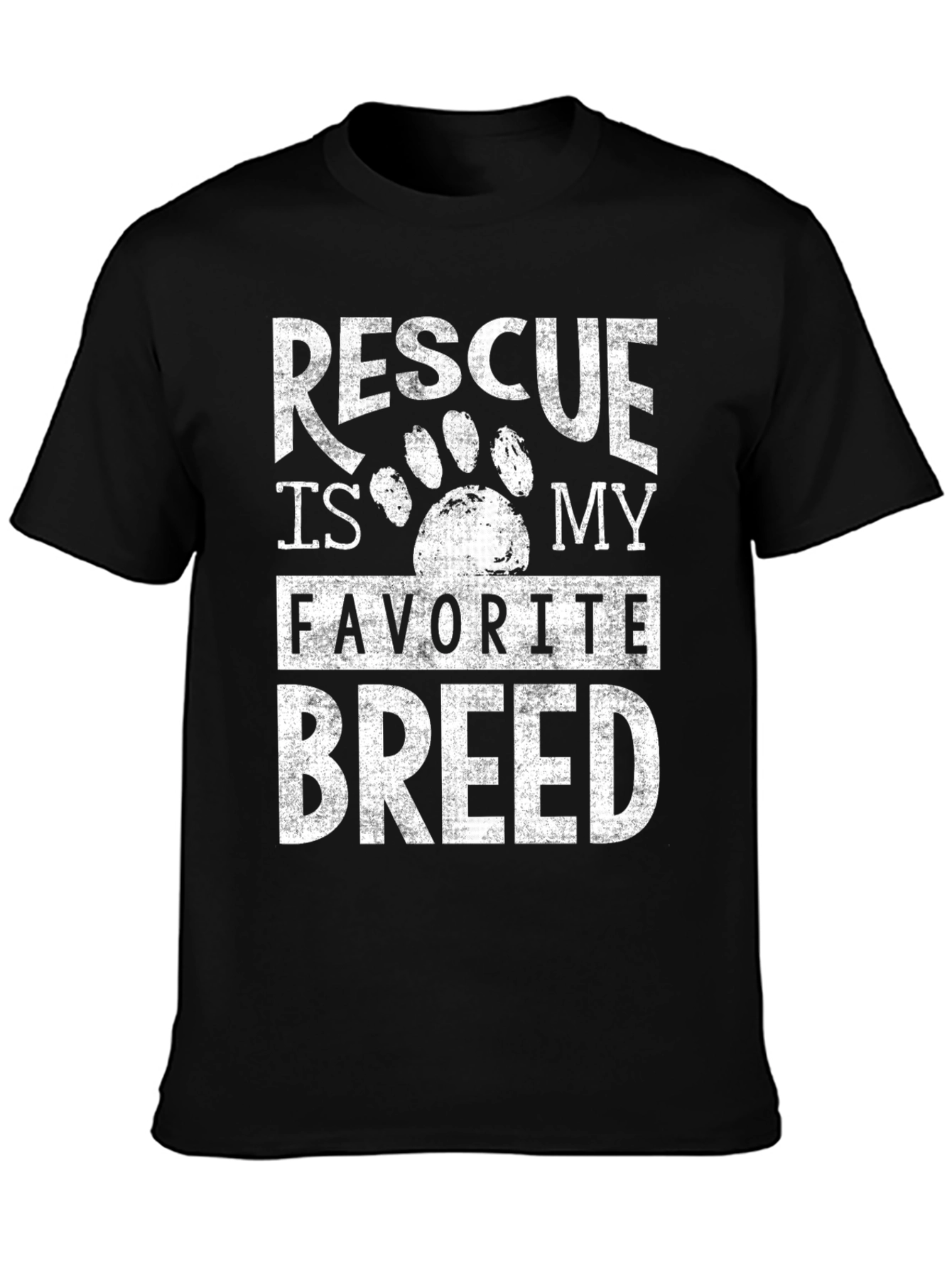 Rescue Is My Favorite Breed T-Shirt