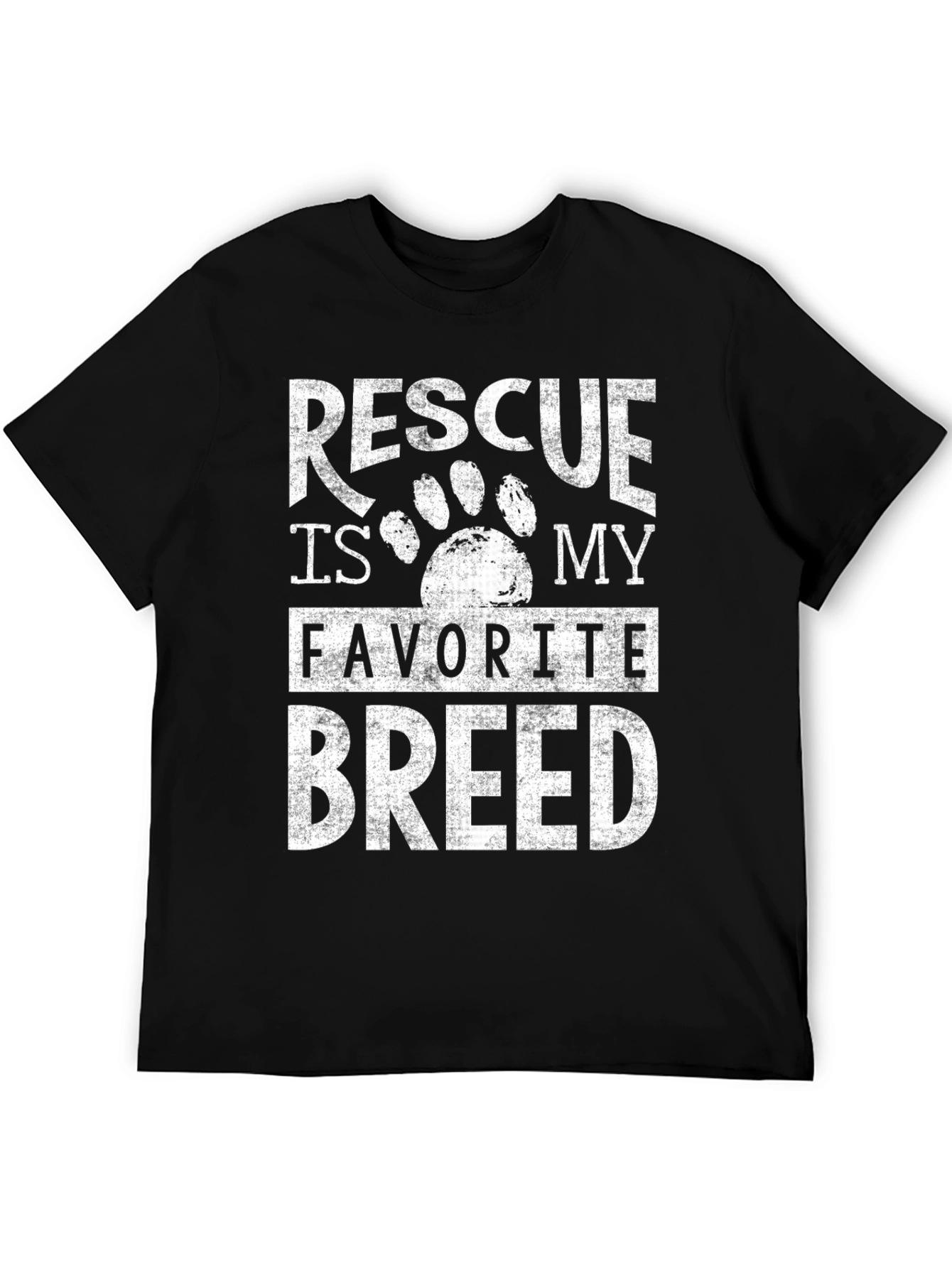 Rescue Is My Favorite Breed T-Shirt