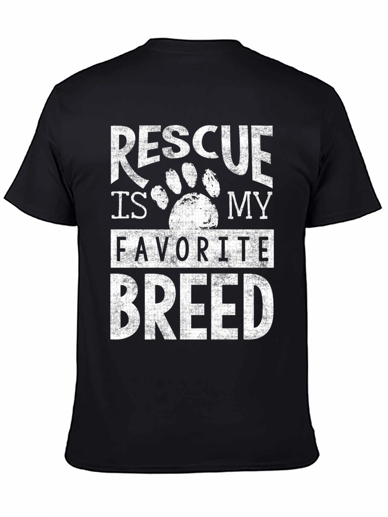 Rescue Is My Favorite Breed T-Shirt