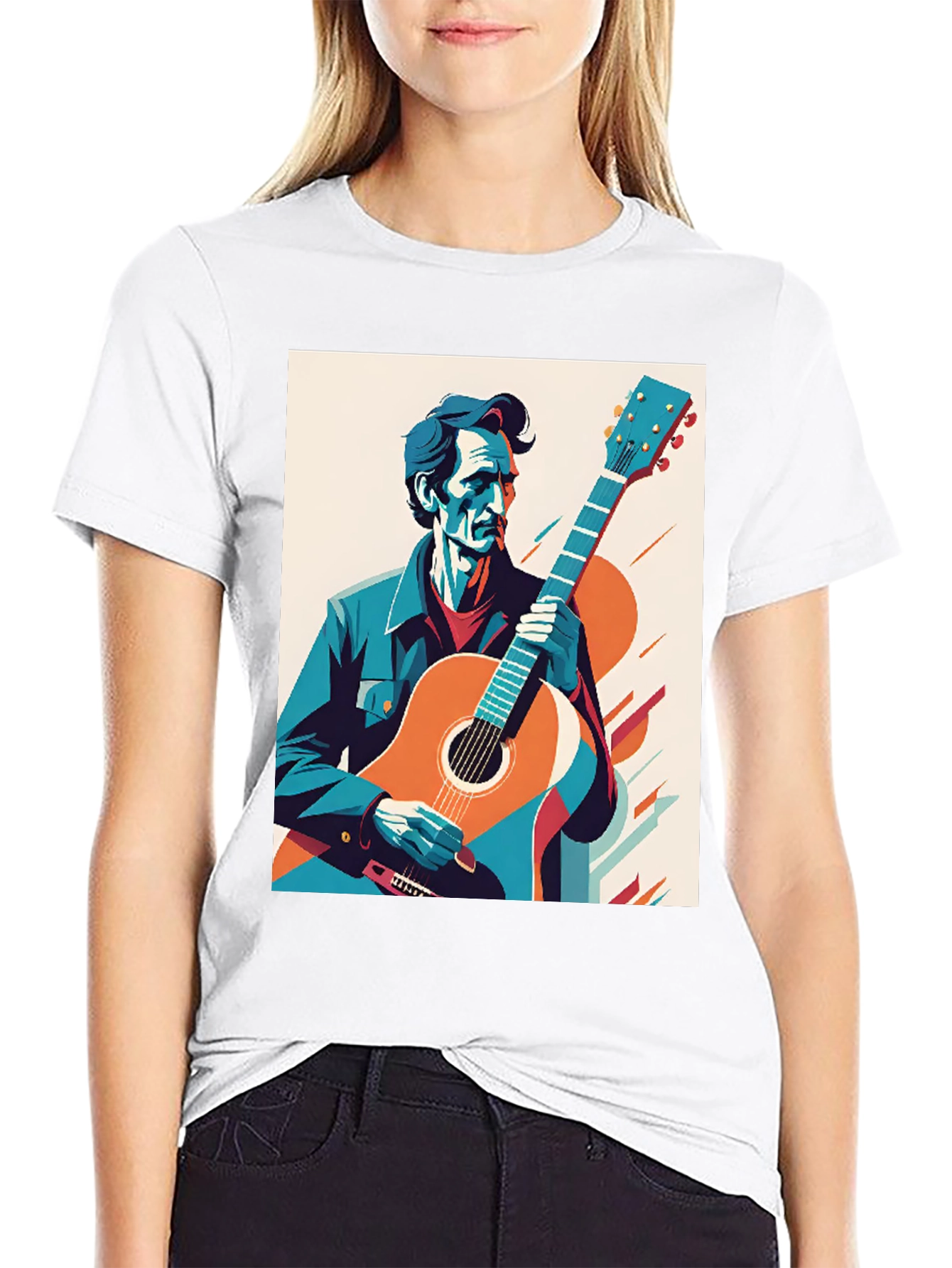 Guitar Man Graphic Tee